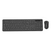 Gembird KBS-WPS-01-CYRL bezvadu tastatūras un peles komplekts, kirilica, melns