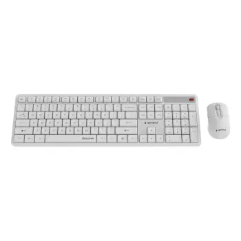 Tastatūra + PELE Wrl ENG/BALTS KBS-WMS-01-W Gembird