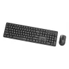 Gembird KBS-WMS-01-CYRL bezvadu tastatūras un peles komplekts, kirilica, melns