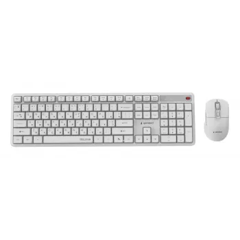Tastatūra +PELE Wrl CYRILLIC/WHT KBS-WMS-01-W-CYRL Gembird