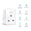 TP-Link Tapo Mini viedā Wi-Fi kontaktligzda, iekštelpām, balta, Mājas, Polikarbonāts (PC), Status, CE, RoHS