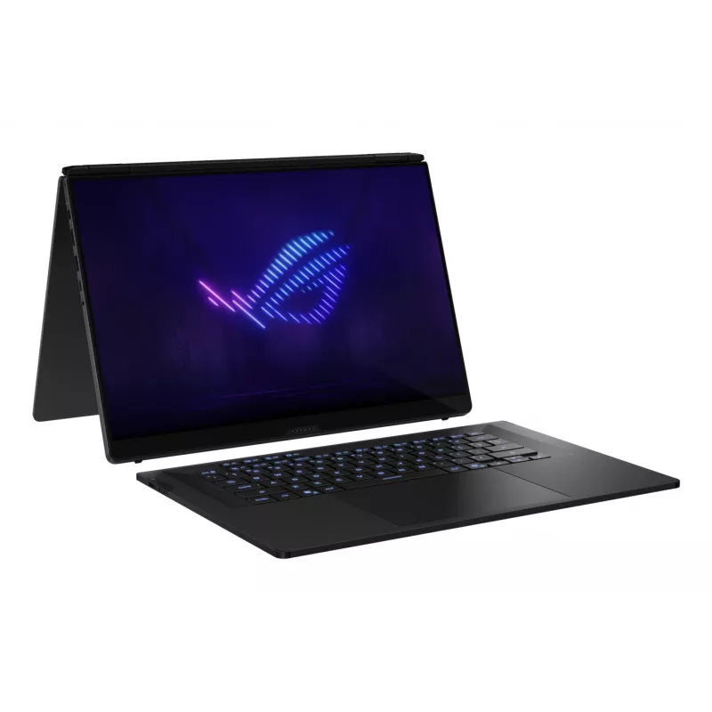 ASUS ROG Zephyrus Duo GX651AX-SR005X Intel Core Ultra 9 386H Hybrid (2-in-1) 40.6 cm (16 inch) Touchscreen WQXGA+ 64 GB LPDDR5x-SDRAM 2 TB SSD NVIDIA GeForce RTX 5090 Wi-Fi 7 (802.11be) Windows 11 Pro pelēka