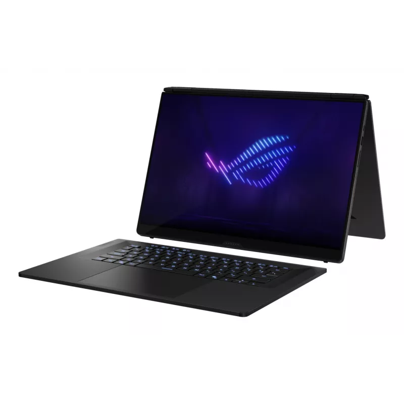 ASUS ROG Zephyrus Duo GX651AX-SR005X Intel Core Ultra 9 386H Hybrid (2-in-1) 40.6 cm (16 inch) Touchscreen WQXGA+ 64 GB LPDDR5x-SDRAM 2 TB SSD NVIDIA GeForce RTX 5090 Wi-Fi 7 (802.11be) Windows 11 Pro pelēka