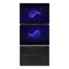 ASUS ROG Zephyrus Duo GX651AX-SR005X Intel Core Ultra 9 386H Hybrid (2-in-1) 40.6 cm (16 inch) Touchscreen WQXGA+ 64 GB LPDDR5x-SDRAM 2 TB SSD NVIDIA GeForce RTX 5090 Wi-Fi 7 (802.11be) Windows 11 Pro pelēka