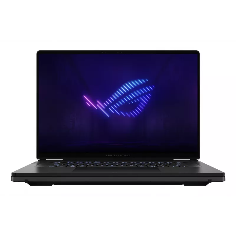 ASUS ROG Zephyrus Duo GX651AX-SR005X Intel Core Ultra 9 386H Hybrid (2-in-1) 40.6 cm (16 inch) Touchscreen WQXGA+ 64 GB LPDDR5x-SDRAM 2 TB SSD NVIDIA GeForce RTX 5090 Wi-Fi 7 (802.11be) Windows 11 Pro pelēka
