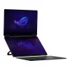 ASUS ROG Zephyrus Duo GX651AX-SR005X Intel Core Ultra 9 386H Hybrid (2-in-1) 40.6 cm (16 inch) Touchscreen WQXGA+ 64 GB LPDDR5x-SDRAM 2 TB SSD NVIDIA GeForce RTX 5090 Wi-Fi 7 (802.11be) Windows 11 Pro pelēka