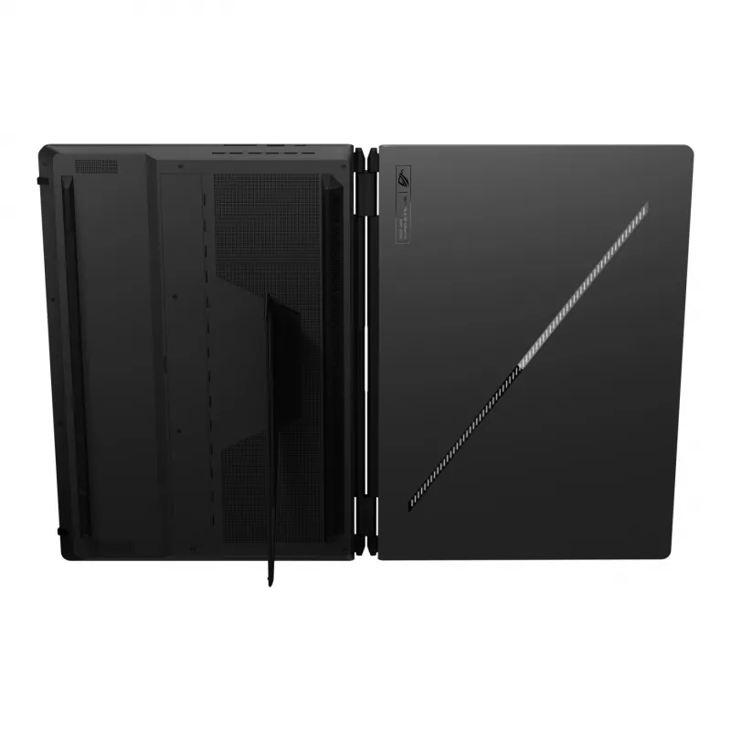 ASUS ROG Zephyrus Duo GX651AX-SR005X Intel Core Ultra 9 386H Hybrid (2-in-1) 40.6 cm (16 inch) Touchscreen WQXGA+ 64 GB LPDDR5x-SDRAM 2 TB SSD NVIDIA GeForce RTX 5090 Wi-Fi 7 (802.11be) Windows 11 Pro pelēka