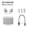 Sony WF1000XM6S.CE7 Bezvadu austiņas, ievietojamās, Zvani/Mūzika, Bluetooth, sudraba krāsa