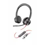 HP Poly Melnswire 8225 Stereo USB-C Headset +USB-C/A Adapter