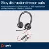 HP Poly Melnswire 8225 Stereo USB-C Headset +USB-C/A Adapter