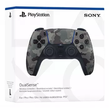 Sony DualSense kamuflāžas Bluetooth/USB spēļu kontrolieris analogais / digitālais PlayStation 5