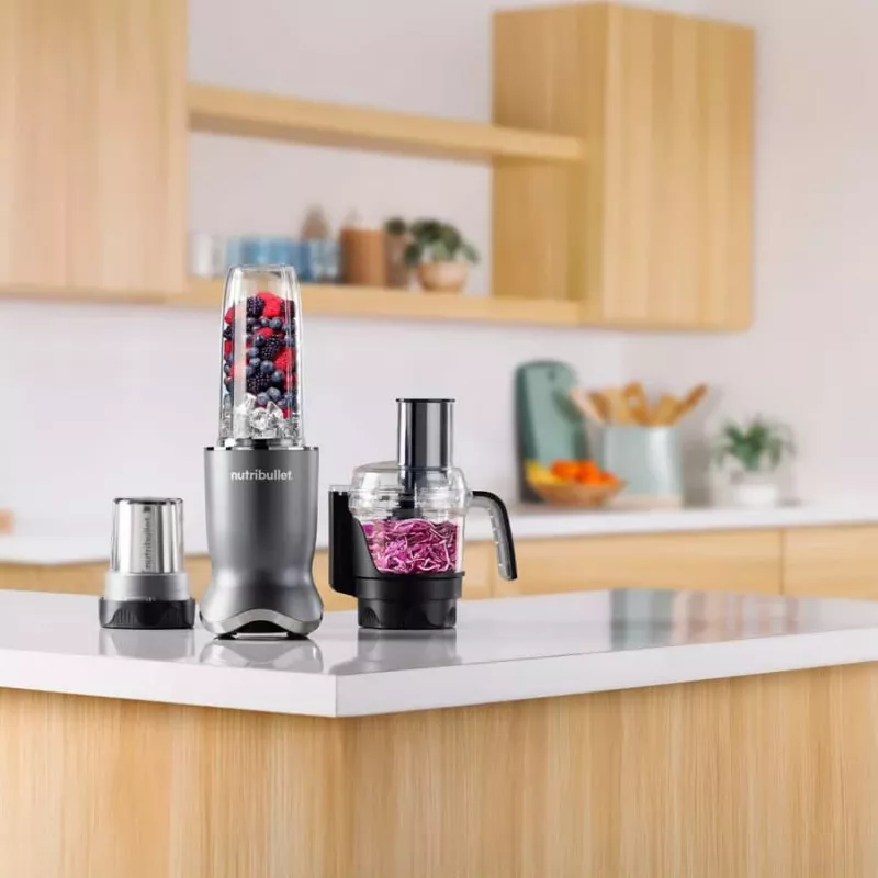 NutriBullet NB1224DG 0,9 L galda blenderis 1200 W tumši pelēks