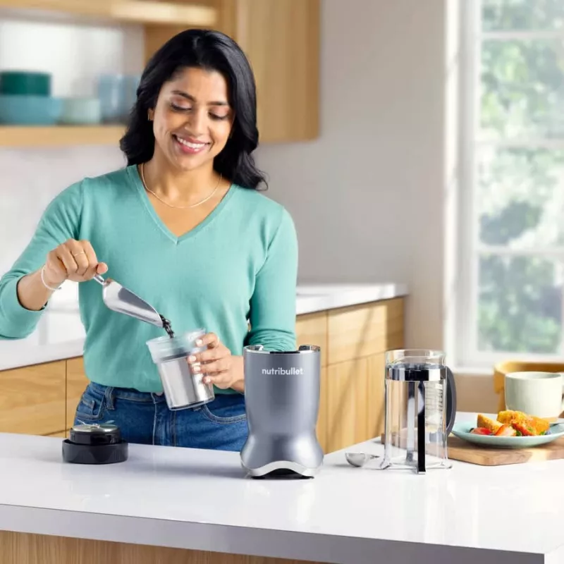 NutriBullet NB1224DG 0,9 L galda blenderis 1200 W tumši pelēks