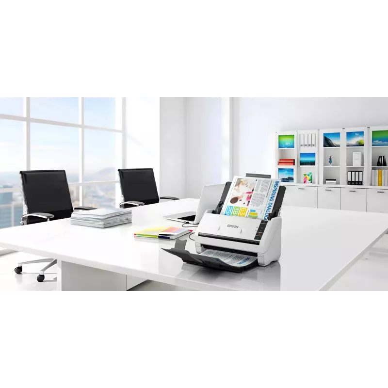 Epson WorkForce DS-530III lokšņu padeves skeneris 600 x 600 DPI A4 Balts