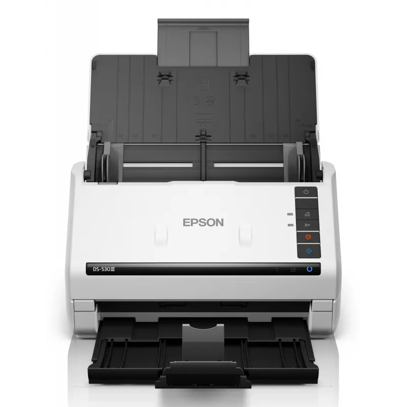 Epson WorkForce DS-530III lokšņu padeves skeneris 600 x 600 DPI A4 Balts