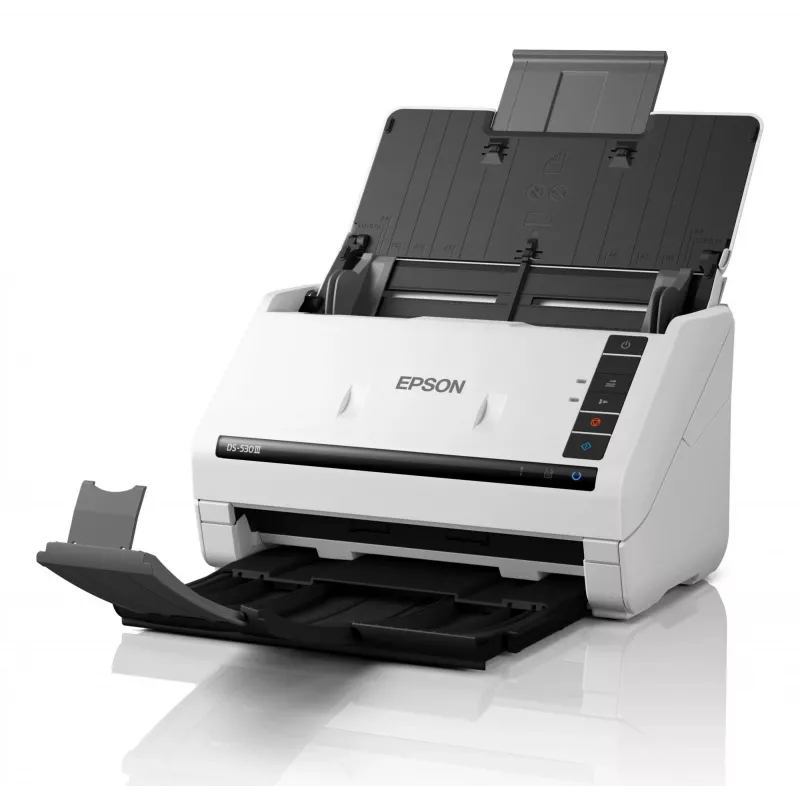 Epson WorkForce DS-530III lokšņu padeves skeneris 600 x 600 DPI A4 Balts