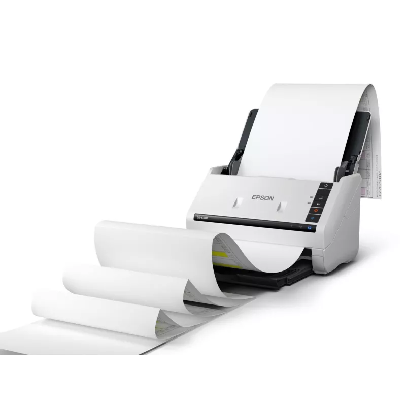 Epson WorkForce DS-530III lokšņu padeves skeneris 600 x 600 DPI A4 Balts