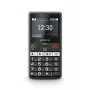 Emporia emporiaPURE-LTE 5.87 cm (2.31 collas) 107 g Melns Senioru tālrunis