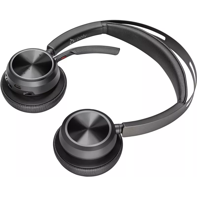 Poly Voyager Focus 2 USB-A austiņu komplekts