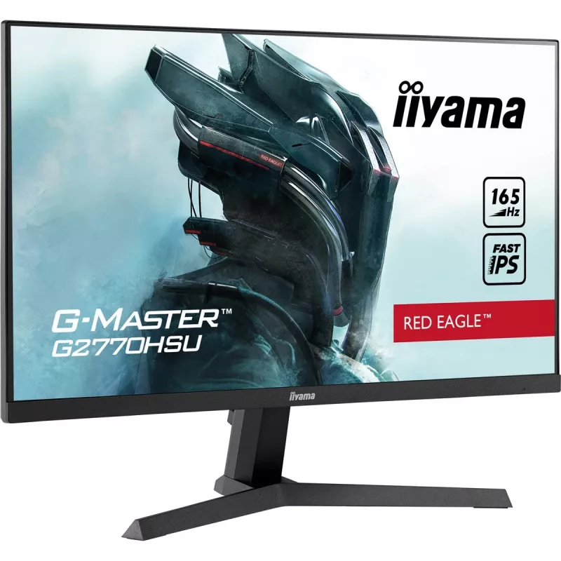 LCD monitors | IIYAMA | G2770HSU-B1 | 27 | Spēļu | Panelis IPS | 1920x1080 | 16:9 | Matēts | 0,8 ms | Skaļruņi | Slīpuma regulēšana | Krāsa: melna | G2770HSU-B1