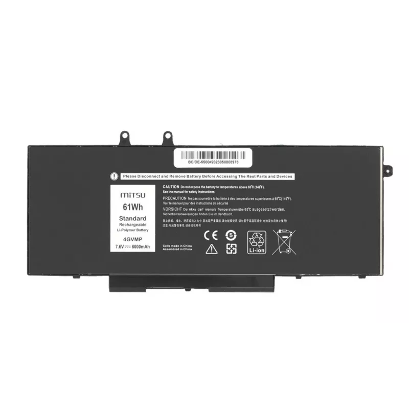 MITSU DELL 4GVMP 8000 mAh (61Wh) 7,6V (7,4V)