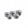 Le Creuset 3-Ply 3Ply piecu daļu katlu komplekts, nerūsējošais tērauds (96209400001000)