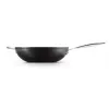 Le Creuset Toughened Non-Stick maisīšanas wokpanna 30 cm melna/sudraba