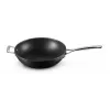 Le Creuset Toughened Non-Stick maisīšanas wokpanna 30 cm melna/sudraba