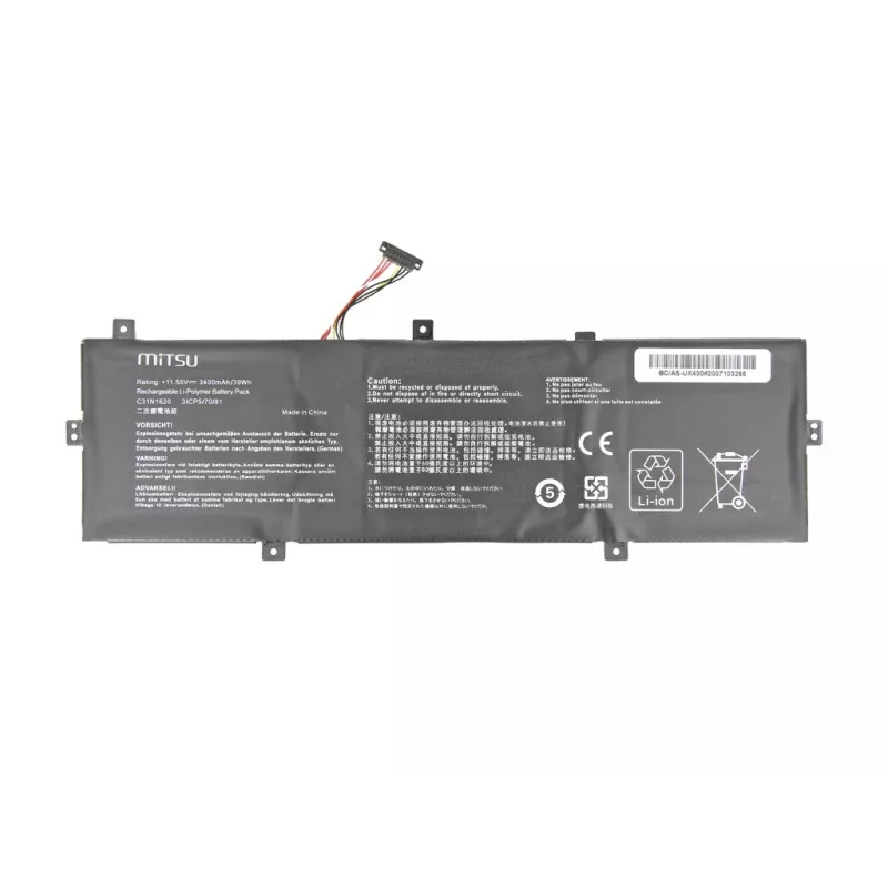 Mitsu fr ASUS UX430 3400mAh(39Wh) 11.55V
