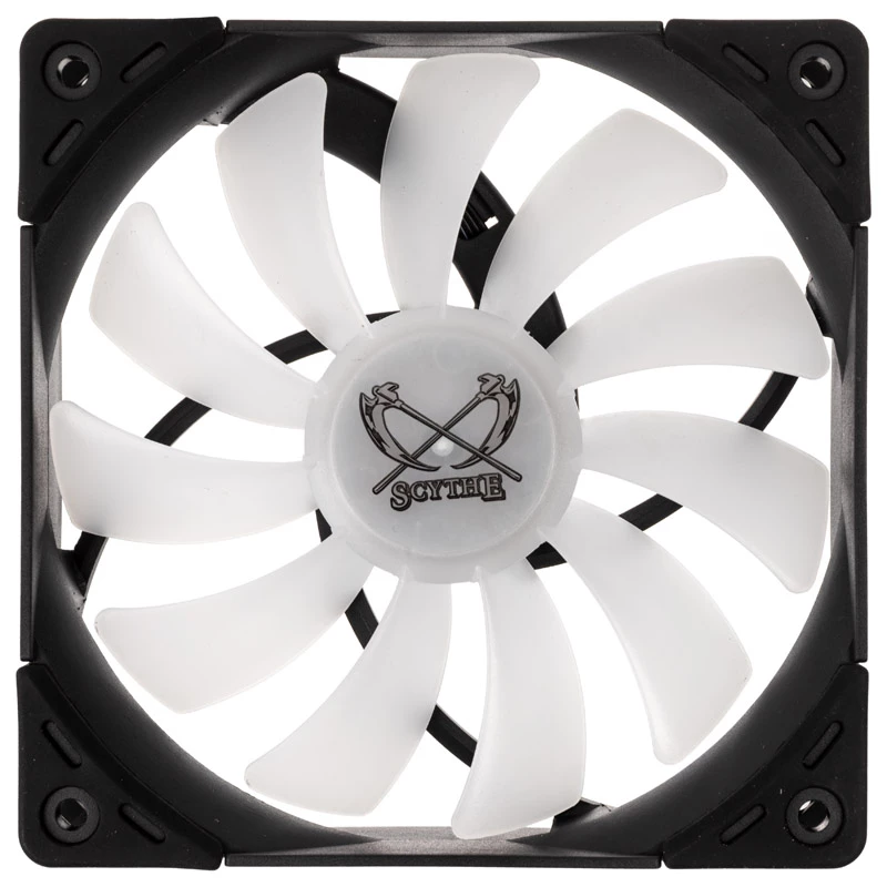Kaze Flex 120 ARGB PWM 120x120x27 melns caurspīdīgs 1800 apgr./min