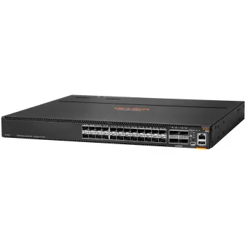 Hewlett Packard Enterprise HPE Aruba Networking CX 8100 24x10G SFP+ 4x40/100G QSFP28 komutators - komutators - L3 - pārvaldāms - 24 x 1 Gigabit / 10 Gigabit SFP / SFP+ + 4 x 40 Gigabit QSFP+