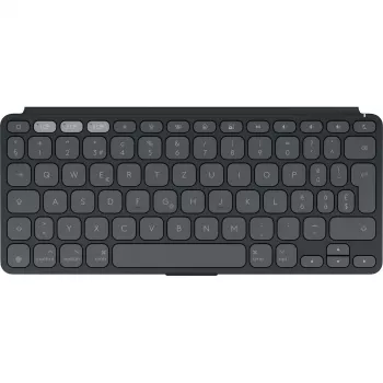 Logitech Keys-To-Go 2 for iPad - tastatūra - iebūvēts vāciņš - Bezvadu - Bluetooth LE - QWERTZ - Šveices - Grafīts (920-013008)