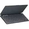 Logitech Keys-To-Go 2 for iPad - tastatūra - iebūvēts vāciņš - Bezvadu - Bluetooth LE - QWERTZ - Šveices - Grafīts (920-013008)