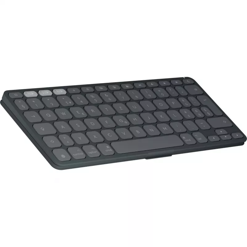Logitech Keys-To-Go 2 for iPad - tastatūra - iebūvēts vāciņš - Bezvadu - Bluetooth LE - QWERTZ - Šveices - Grafīts (920-013008)