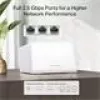MERCUSYS Halo H47BE, Halo Mesh Wi-Fi 7 sistēma, 2 gab.