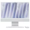 iMac Z1E2 59.62cm 23.5Zoll standarta stikls M4 8C CPU/8C GPU/16C N.E. 24GB 256GB SSD Gbit Eth MM NumKey TID DE Sudrabains