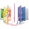 iMac Z1E2 59.62cm 23.5Zoll standarta stikls M4 8C CPU/8C GPU/16C N.E. 24GB 256GB SSD Gbit Eth MM NumKey TID DE Sudrabains