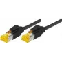 Tecline 72201S Ethernet komutācijas kabelis melns