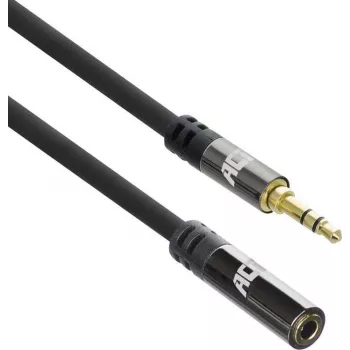 ACT 2 metri augstas kvalitātes audio pagarinātāja kabelis 3,5 mm stereo spraudnis vīr. - siev. (AC3615)