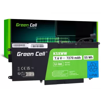 Green Cell klēpjdatora akumulators K5XWW priekš Dell Latitude 7390 2-in-1 5289 7389