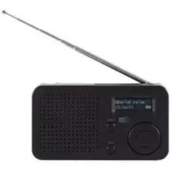 Imperial 22-128-00 bateriju radio UKW, DAB+, FM DAB+, Bluetooth® melns (22-128-00)