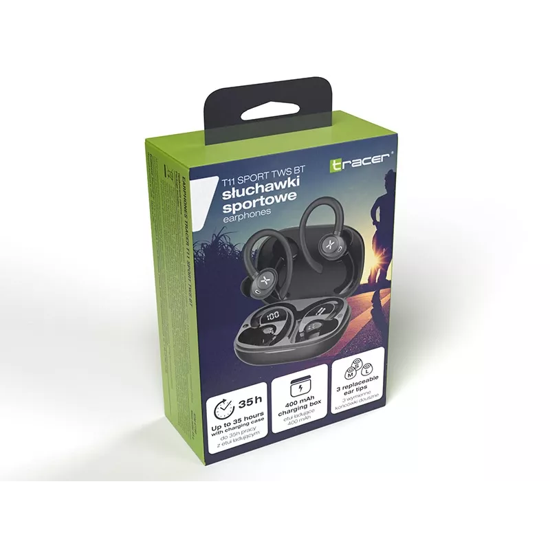 Austiņas TRACER T11 SPORT TWS BT