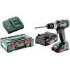 Metabo BS 18 L 1800 RPM bezatslēgas 1.6 kg melna, zaļa, sarkana, sudrabota