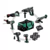 METABO Set COMBO 18V 6.1 (SB18LTX +SSW18LTX300BL +KH18LTX24 +W18L9-125QUICK +SSEP18LT +ULA) 4x4,0Ah Soma