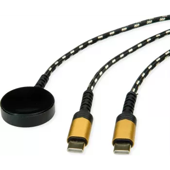 Roline 11.02.8343 USB kabelis, melns