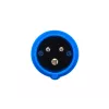 Adapter no sarkanas 16A 400V CEE 5-polu kontaktligzdas uz zilu 16A 230V CEE 3P