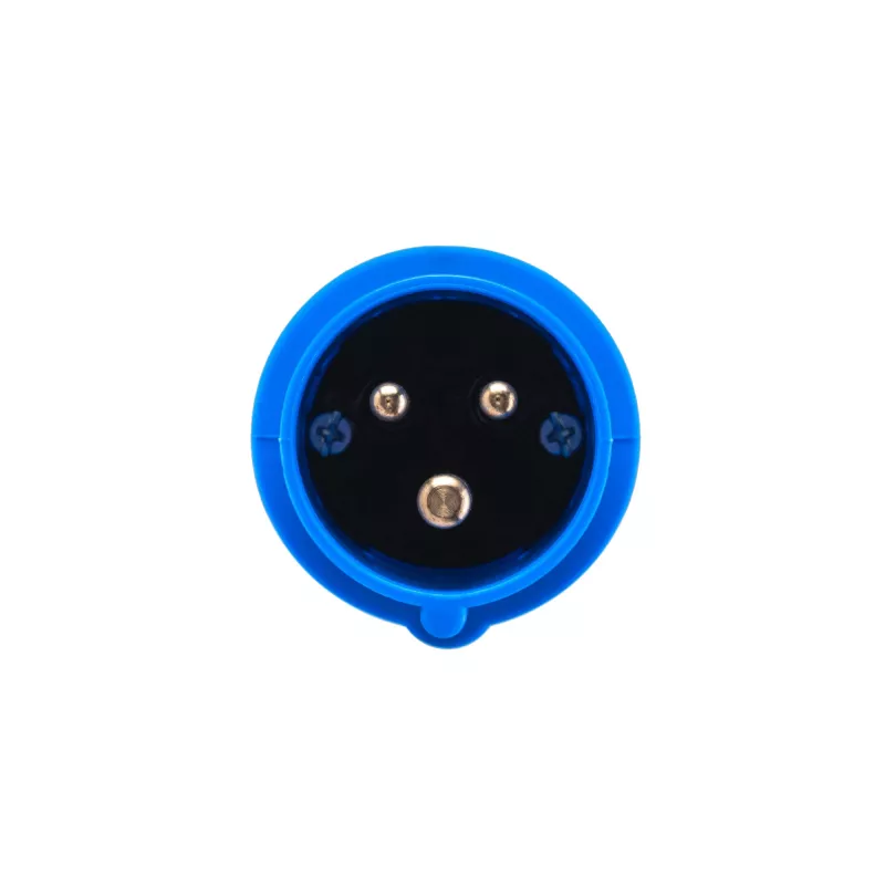 Adapter no sarkanas 16A 400V CEE 5-polu kontaktligzdas uz zilu 16A 230V CEE 3P
