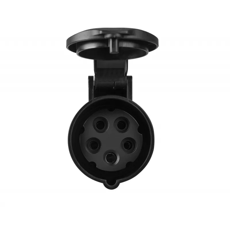 Adapter no sarkanas 16A 400V CEE 5-polu kontaktligzdas uz zilu 16A 230V CEE 3P