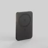 ZENS Pro 2 Puscieta stāvokļa ārējais akumulators - Magnētisks 5000 mAh, saderīgs ar MagSafe un Qi2.2, 25 W (melns)