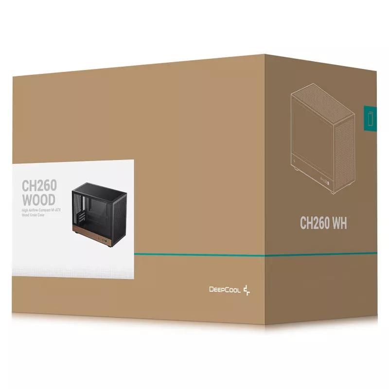 Mini DeepCool CH260 WOOD